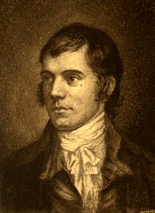 Robert Burns. Free illustration for personal and commercial use.