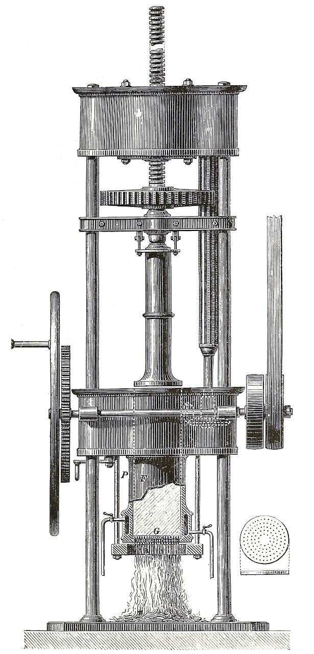 Vertical Pasta Press