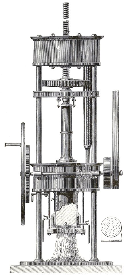 Vertical Pasta Press