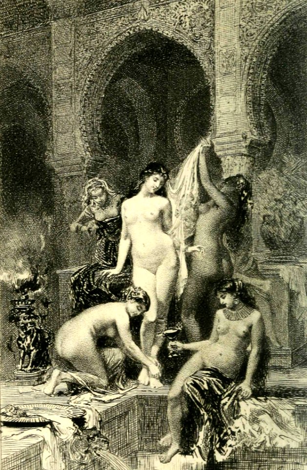 Bath of the Fair Persian Woman