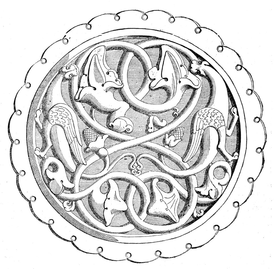 Decoration from the Bible of Souvigny