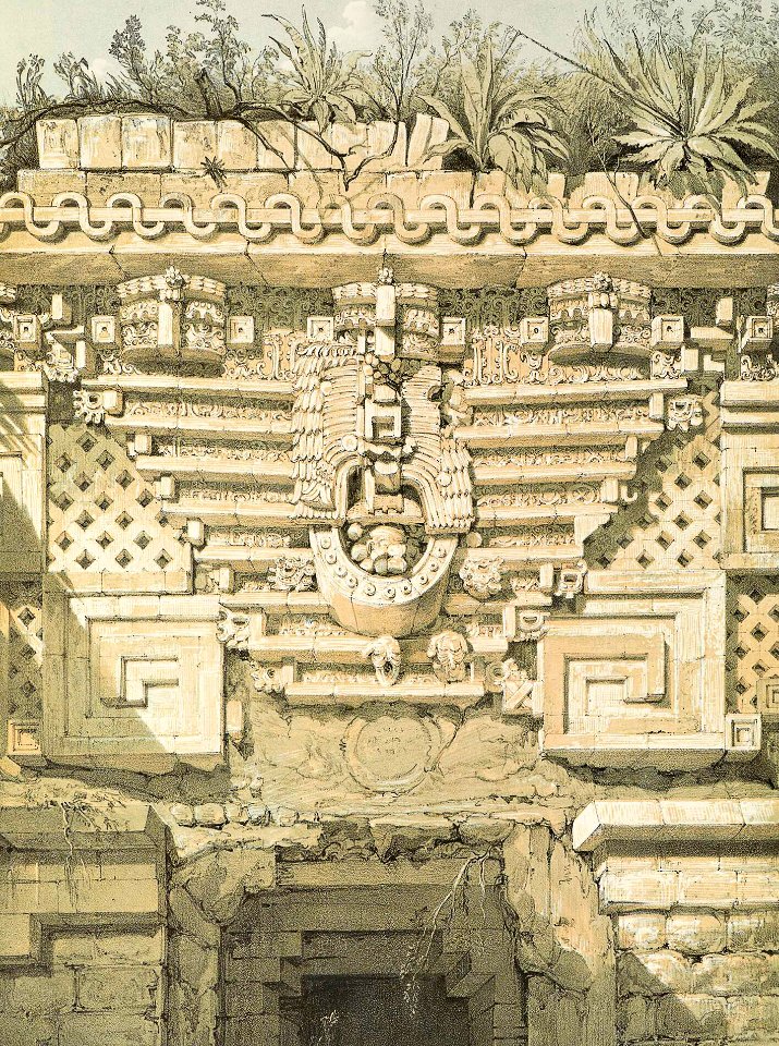 Ornament at the Governor’s Palace, Uxmal