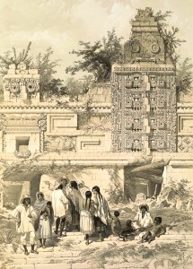 Portion of the Nunnery Quadrangle, Uxmal
