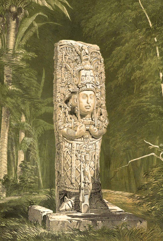 Idol at Copan