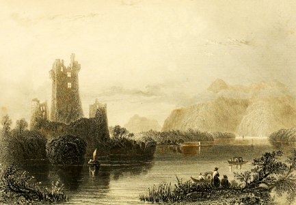 Ross Castle—Killarney. Free illustration for personal and commercial use.