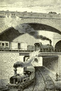 Metropolitan  Railway at Clerkenwell Tunnel