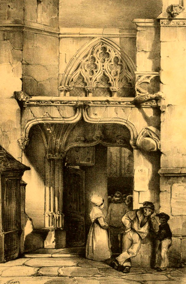 Side Entrance of Caudebec Church