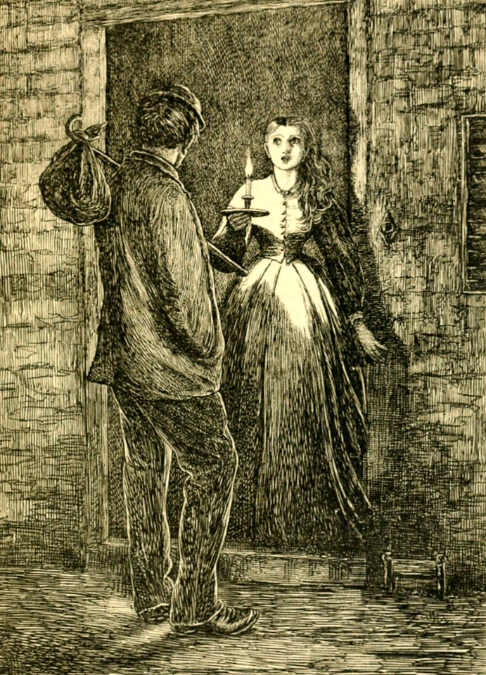 At the Open Door