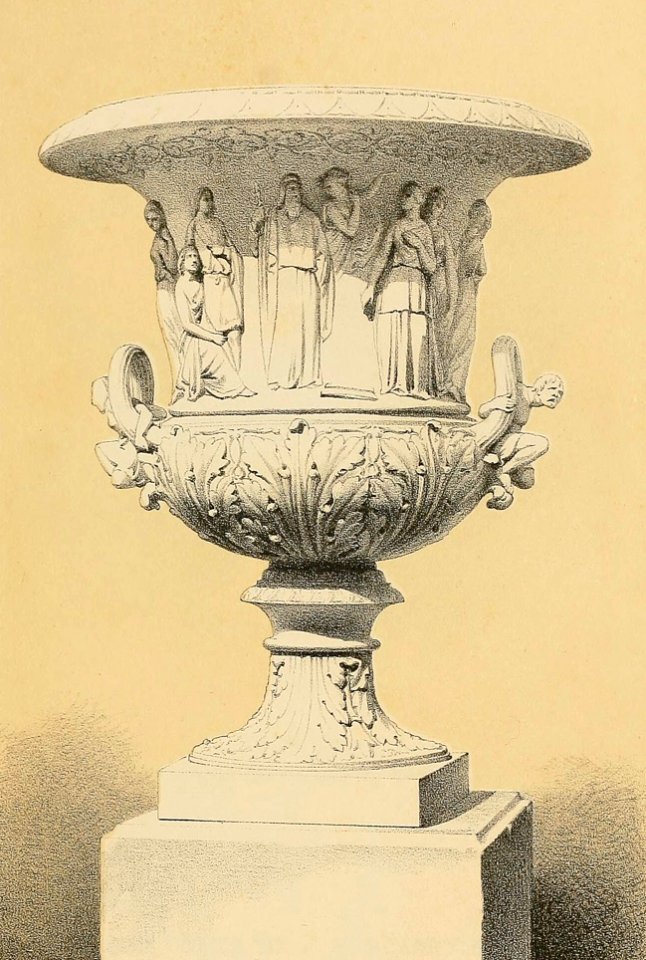 Vase with Figures from “The Tempest”