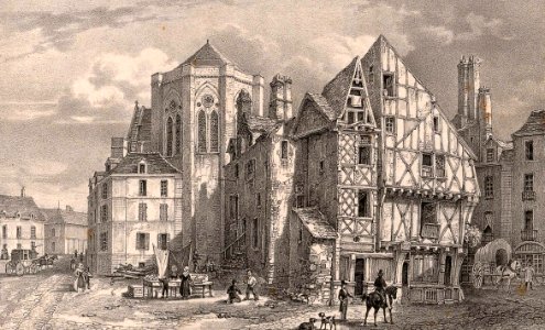 Former Sainte Croix Square, Angers