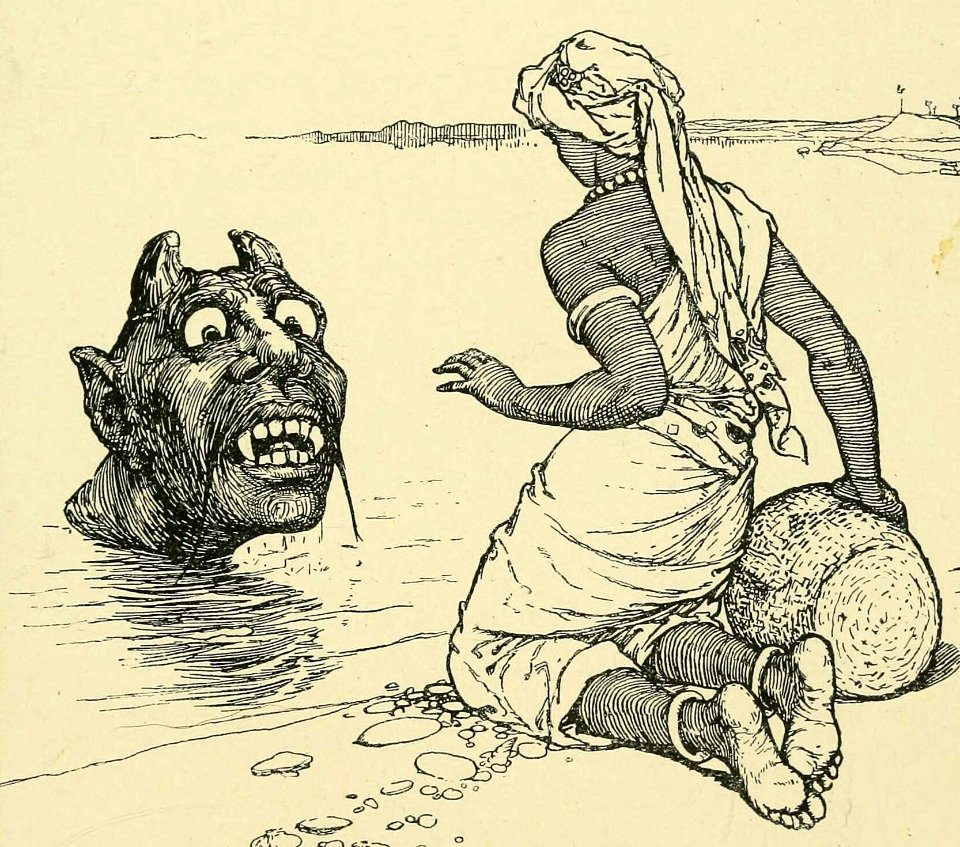 Woman and Ogre