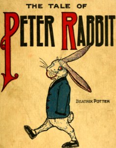The Tale of Peter Rabbit—Cover. Free illustration for personal and commercial use.