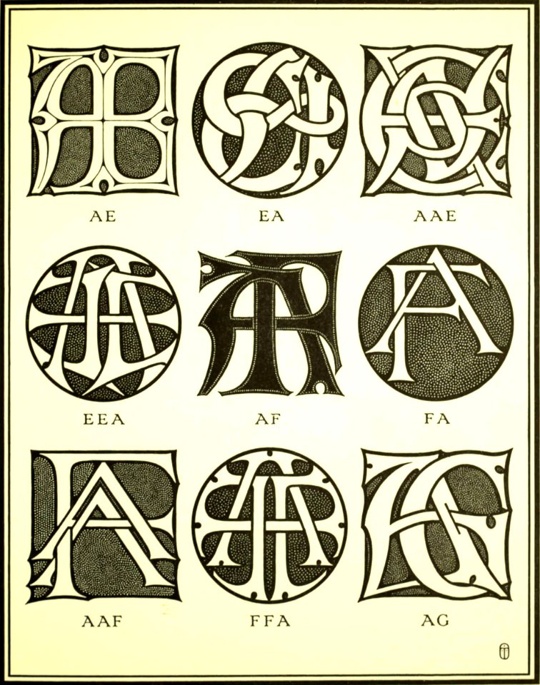 Ciphers—AE, AF, AG…