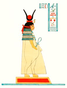 Taweret illustration from Pantheon Egyptien (1823-1825) by Leon Jean Joseph Dubois (1780-1846).. Free illustration for personal and commercial use.