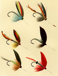 Lake Flies from Favorite Flies and Their Histories by Mary Orvis Marbury. Digitally enhanced from our own original 1892 Edition.