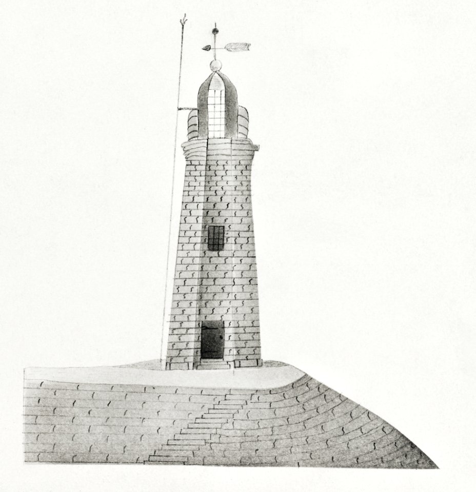 Buffalo Lighthouse by Mary Altha Nims (1817–1907).