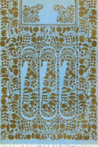 Specimen of Indian embroidery from the Industrial arts of the Nineteenth Century (1851-1853) by Sir Matthew Digby wyatt (1820-1877).