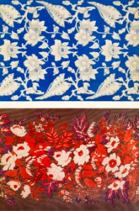 Silk brocades from the Industrial arts of the Nineteenth Century (1851-1853) by Sir Matthew Digby wyatt (1820-1877).