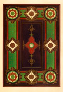 Bookbinding in Morocco from the Industrial arts of the Nineteenth Century (1851-1853) by Sir Matthew Digby wyatt (1820-1877).. Free illustration for personal and commercial use.