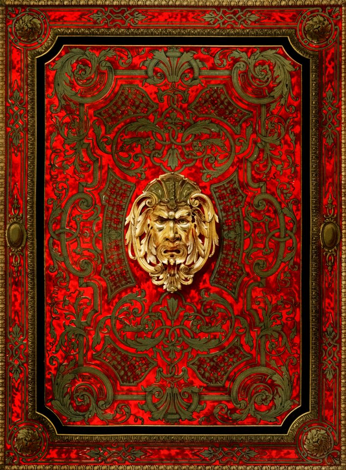 Panel in Buhl from the Industrial arts of the Nineteenth Century (1851-1853) by Sir Matthew Digby wyatt (1820-1877).