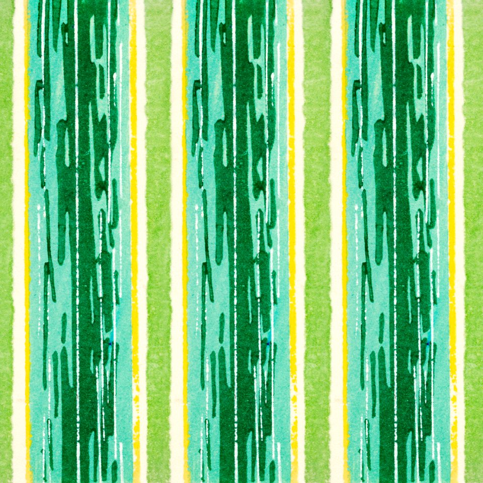 Vintage woodblock print of Japanese textile from Shima-Shima (1904) by Furuya Korin. Digitally enhanced from our own original edition.
