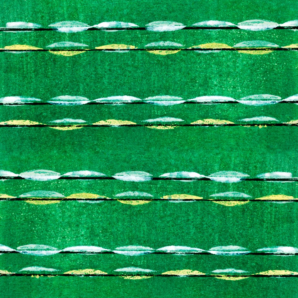 Vintage woodblock print of Japanese textile from Shima-Shima (1904) by Furuya Korin. Digitally enhanced from our own original edition.