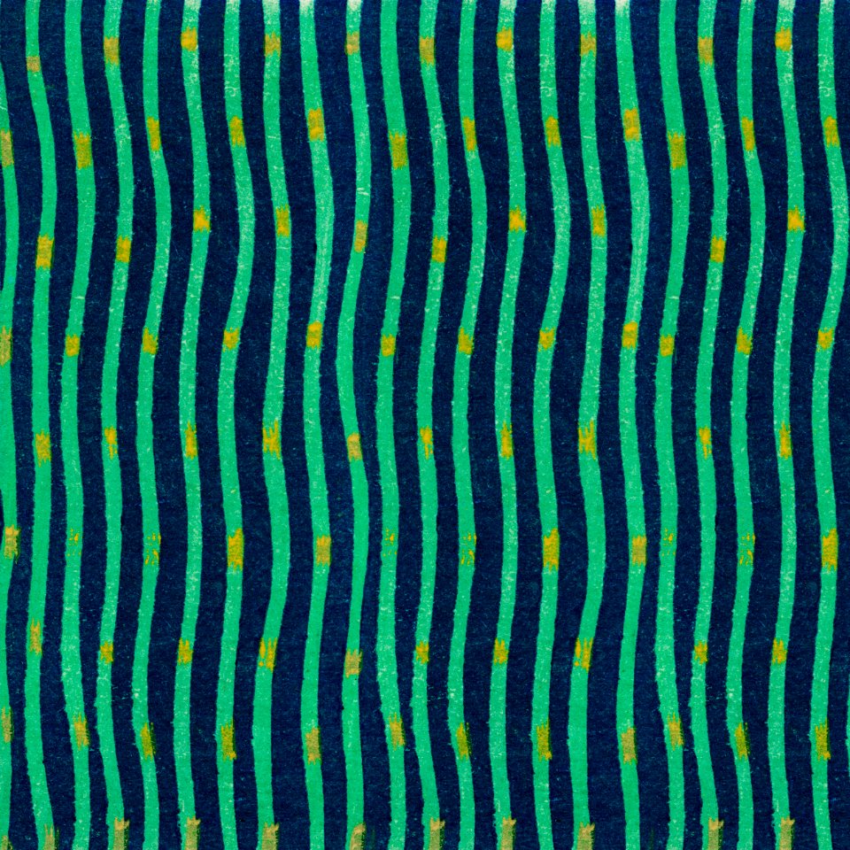Vintage woodblock print of Japanese textile from Shima-Shima (1904) by Furuya Korin. Digitally enhanced from our own original edition.