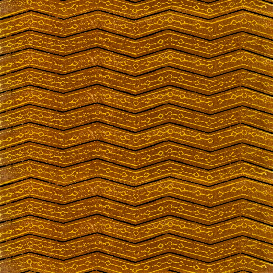 Vintage woodblock print of Japanese textile from Shima-Shima (1904) by Furuya Korin. Digitally enhanced from our own original edition.