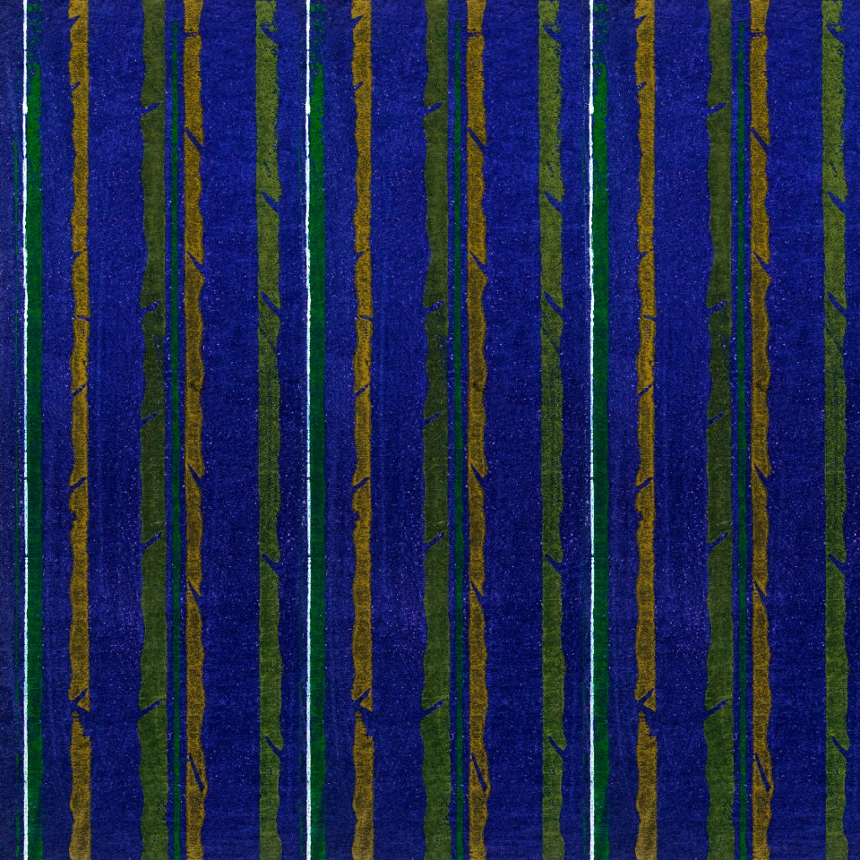 Vintage woodblock print of Japanese textile from Shima-Shima (1904) by Furuya Korin. Digitally enhanced from our own original edition.