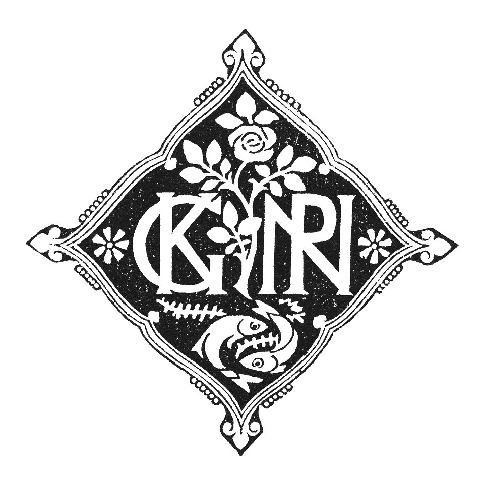 Ex libris voor Klaas Groesbeek en Paul Nijhoff (1876–1924) print in high resolution by Gerrit Willem Dijsselhof.