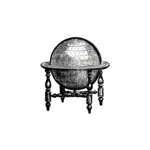 Vintage European style atlas engraving.. Free illustration for personal and commercial use.