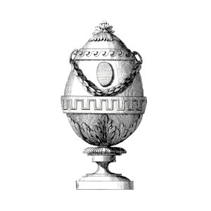 Vintage Victorian style Fabergé egg.. Free illustration for personal and commercial use.