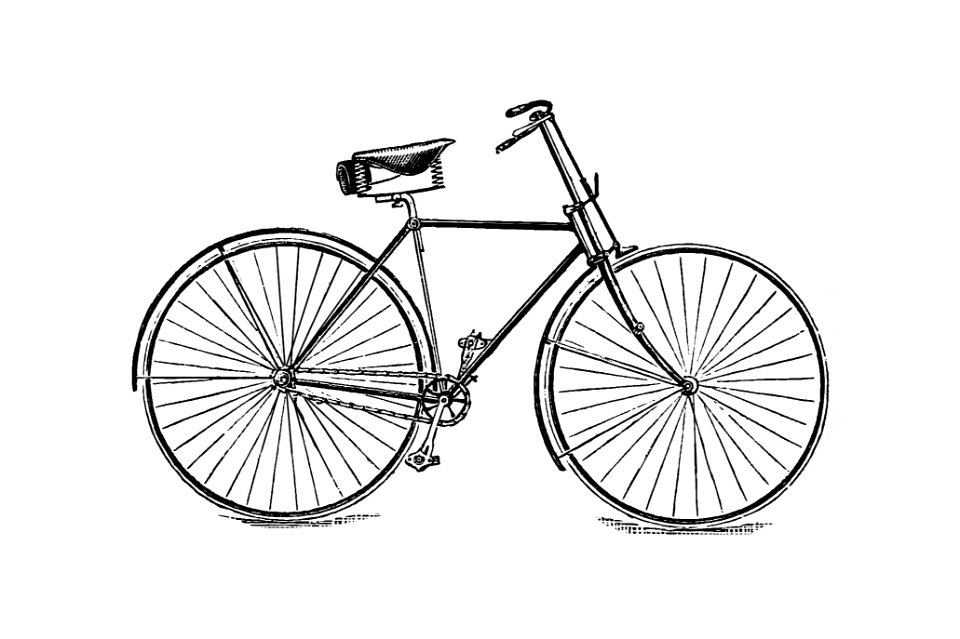 Bicycle from Watford in 1891. Illustrated, Descriptive, and Commercial, Including Rickmansworth published by Robinson, Son & Pike (1879).