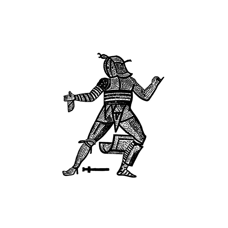 Gladiator from Les Chroniqueurs de l'Histoire de France Depuis les Origines Jusqu'au XVIe Siècle (1884) published by Henriette de Witt.