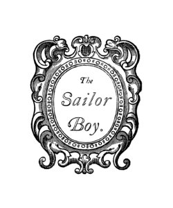 The Sailor Boy from Real Sailor-Songs. Collected And Edited By J. Ashton. Two Hundred Illustrations published by Leadenhall Press (1891).. Free illustration for personal and commercial use.