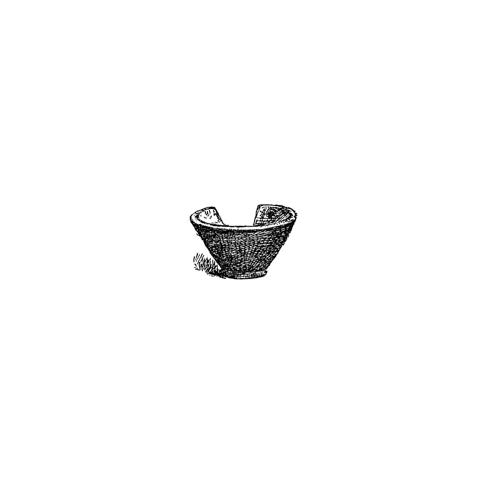 Antique pottery from Angouleme, History, Institutions And Monuments. L.P (1885).. Free illustration for personal and commercial use.