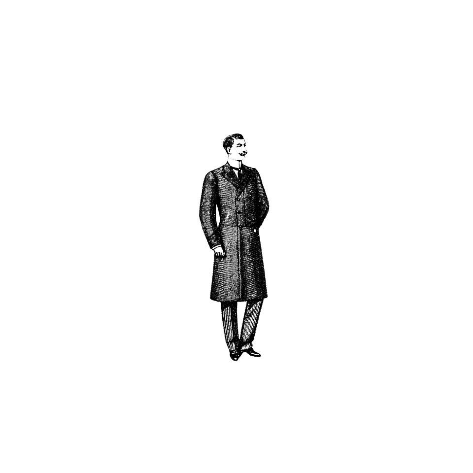 Gentleman from Cook's Handbook For London, With Two Maps published by Thos. Cook & Son (1898).