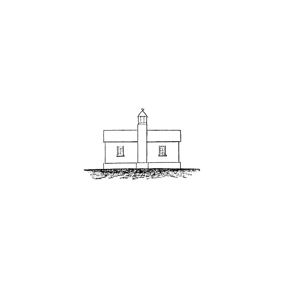 Lighthouse from Circular relating to Lighthouses, Lightships, Buoys, and Beacons (1863) published by Alexander Gordon.
