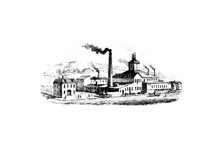 Factory from Pittsburgh's progress, Industries and Resources (1886) published by George H. Thurston.