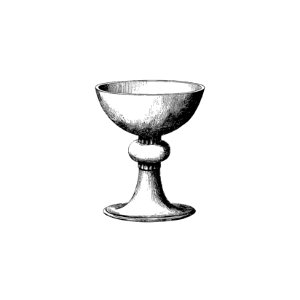Goblet from The History of Denmark, Norway And Sweden, Popular Produced By The Best Printed Sources (1878) published by Niels Bache.. Free illustration for personal and commercial use.