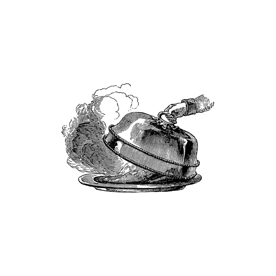 Dish from A Paper Lantern for Puseyites (1843) published by Georgiana Zornlin.