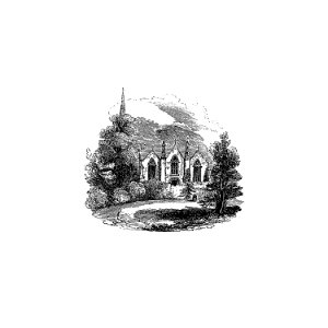 Ledbury church from Continuation of Journals in the years 1824, 25, 27, 28, and 29 (1830).. Free illustration for personal and commercial use.