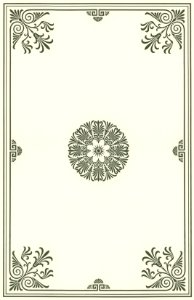 Antique pattern from The Practical Decorator and Ornamentist (1892) by G.A Audsley and M.A. Audsley. Digitally enhanced from our own original first edition of the publication.. Free illustration for personal and commercial use.