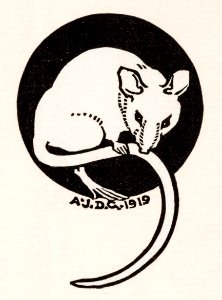Mouse (1919) by Julie de Graag (1877-1924).. Free illustration for personal and commercial use.