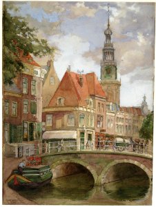 Gewelfde stenenbrug