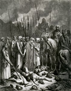 JOSUE SPARES RAHAB--PUBLIC DOMAIN