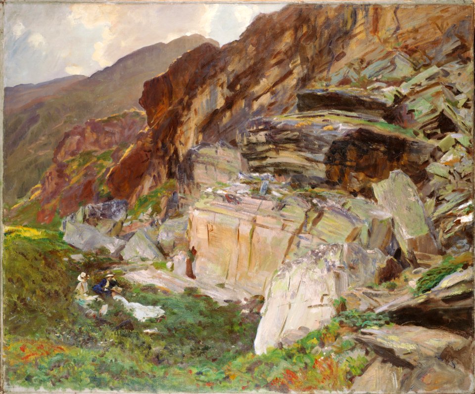 A View in the Simplon Valley, c. 1909-1911
