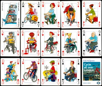 Transport for London Street Management playing cards, c. 2003