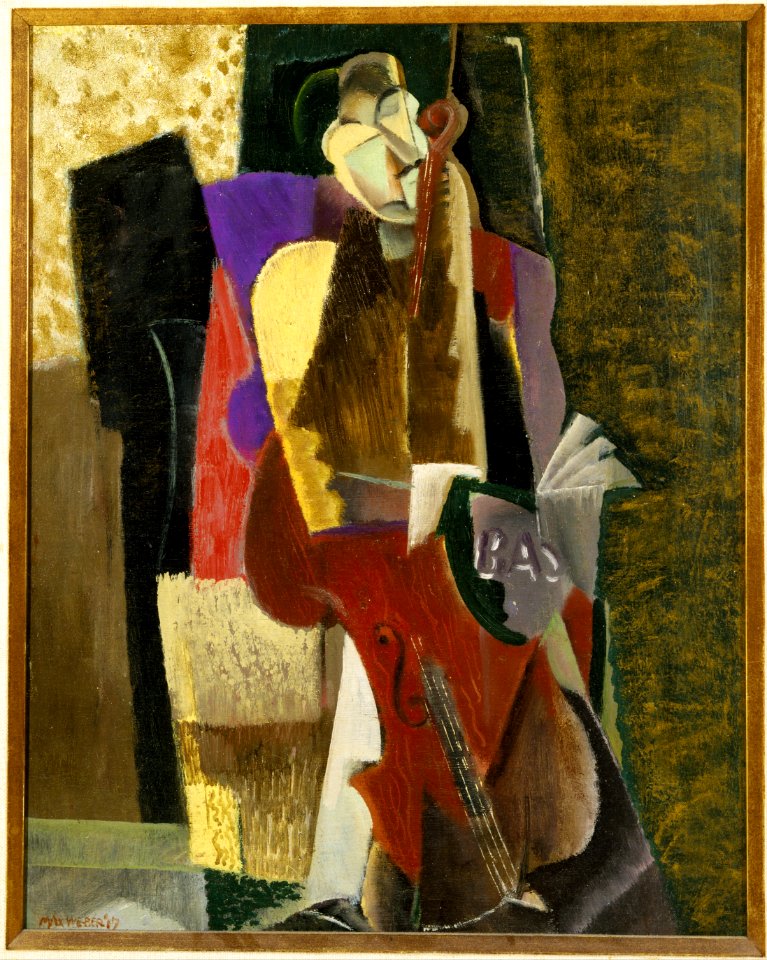 The cellist by Max Weber