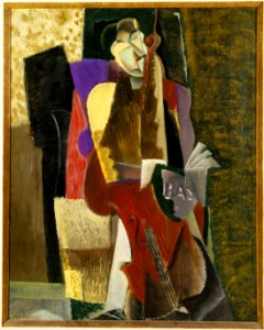 The cellist by Max Weber